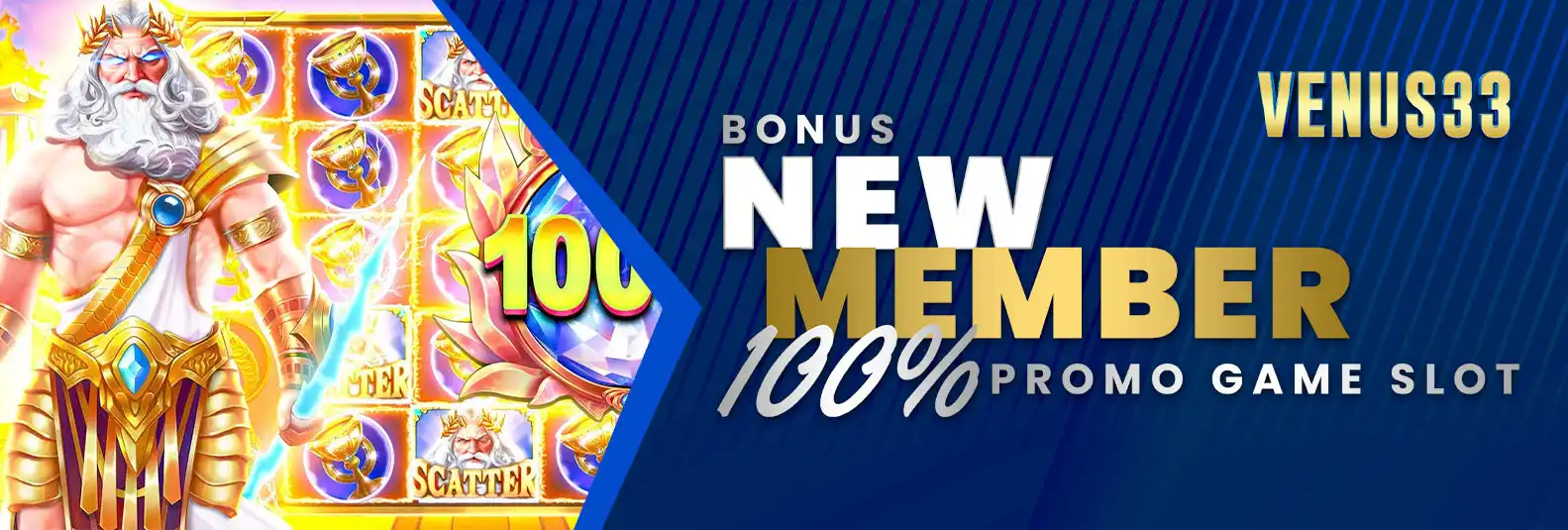 BONUS NEW MEMBER 100% GAME SLOT